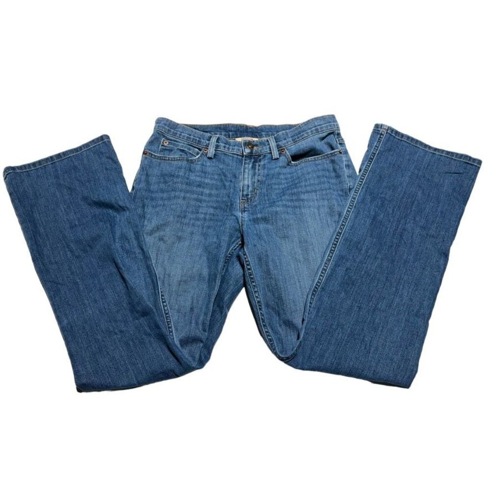 Duluth Trading Co. Low Rise Bootcut Jeans Size 8